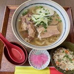 3丁目の島そば屋 - 島そば（並）850円