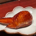 中華割烹 わらじん - 手羽先とクリームチーズのパリパリ揚げ