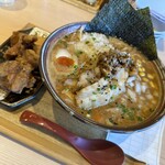 味噌ラーメン専門店 みその屋 - 特製濃厚味噌ラーメン 大盛 唐揚げセット