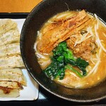 ガラ喰楽学校 - ガラクタ満喫セット（ラーメン）選べる…を、味噌に変更