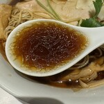 Ramen KURUMU - 肉・海老ワンタン麺 黒