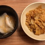 グランファームビュッフェ - 水餃子と豚キムチチャーハン