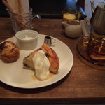 日々cafe - ｹｰｷｾｯﾄ(ﾁｪﾘｰのｸﾗﾌﾃｨ､ﾀﾞｰｼﾞﾘﾝ)