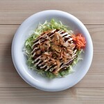 Okonomiyaki-style large tuna minced cutlet