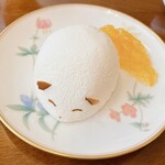 喫茶キツネ雨 - 白きつねチーズケーキ