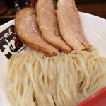 Ramen Nari - 海老つけ麺930円+チャーシュー3枚270円