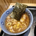 京都 麺屋たけ井 - スープのアップ