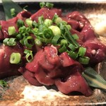 White liver sashimi