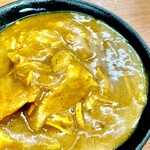 横浜らーめん 若武者 - サービスライス＋サービスカレー