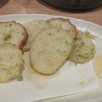 シマネヤ - 野焼きとストカマいそべ揚げ