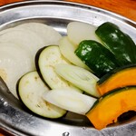 じんぎすかん北海道 - 焼野菜