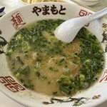 ラーメンやまもと - 本日は！焼豚抜き！！