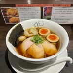 らーめん 鶏喰 - 特製鶏の醤油らー麺¥1300