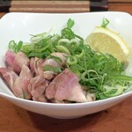 やきとり 正や - 丹波地鶏ももタタキ