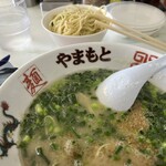 ラーメンやまもと - は〰️やっと､麺さんを非難させたわ