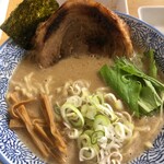 Tsuchiura Ramen - 海老白湯ラーメン厚切り炙りチャーシューメン  1600円