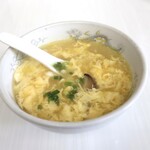 トウゲ餃子 - タマゴスープ