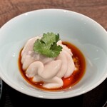 一碗水 - たらの白子四川ソース