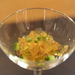 徳山鮓 - 鰻の肝のジュレ