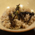 徳山鮓 - 香茸の炊き込みご飯