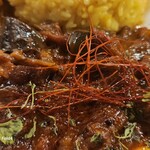CAFE DE CUERVOS by西麻布spice curry KING - 茄子と牛スジ