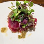 ダ マッサ - 戻り鰹　焼き茄子　