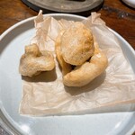 ダ マッサ - 落ちハモとマッシュルームのフリット