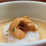 焼とり 熟成魚 木崎 - かぼすの香りもして本当に贅沢で美味しい