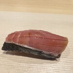 鮨 にし岡 - 追加で再度気仙沼戻り鰹(やっぱり美味しい)