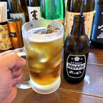 立ち呑み ビアジオ - 黒ホッピー（450円）