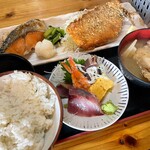 タカマル鮮魚店 - 日替わりランチセット　2023.10