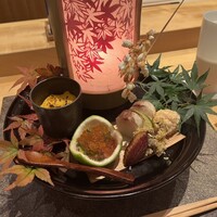 小熊 - 秋を感じられるお皿