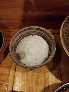 元祖めんたい煮こみつけ麺 - ライス