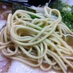 江戸金 - ラーメン（麺アップ）