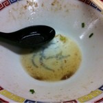 江戸金 - 完食。ごちそうさまでした