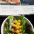 ボーディングゲート - 料理写真:セットのサラダと、ランチメニューの一部