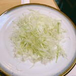 とんかつ うちの - 千切りキャベツ　お代わり