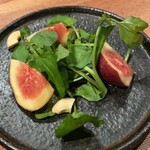 阿佐ヶ谷バードランド - 阿佐ヶ谷バードランド(イチジクとクレソンのサラダ)