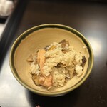 よし町 - ⑫天然茸御飯、舞茸、ヤマドリダケ、マスタケ、サクラシメジ、土浦市特選コシヒカリ