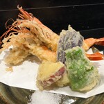 青山 川上庵 - 青山 川上庵(天せいろ(上))