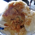 榕樹下黒糖剉氷 - かき氷（食べかけで失礼します）
