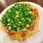 Okonomiyaki teppanyaki gansuke - スペシャル　そば　ねぎトッピング