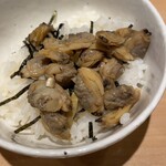 蛤麺しちり - 蛤麺しちり(貝のしぐれ煮ごはん)