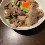 和さび - 里芋と牛肉の炊いたもの