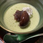 和さび - 小豆や栗に生クリーム