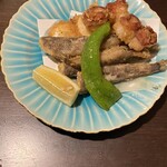 和さび - メヒカリと生蛸の唐揚げ