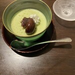 和さび - 抹茶のブランマンジェ