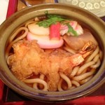 大村庵 - 鍋焼きうどん