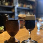 珈琲道場 侍 - 水出しアイスコーヒー、ウィンナーコーヒーhot