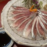 旬菜魚 藍 - 鰯の脂はとろとろで口中に広がります。
